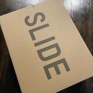 Yeezy Slide Onyx Size 10 Authentic BOX ONLY